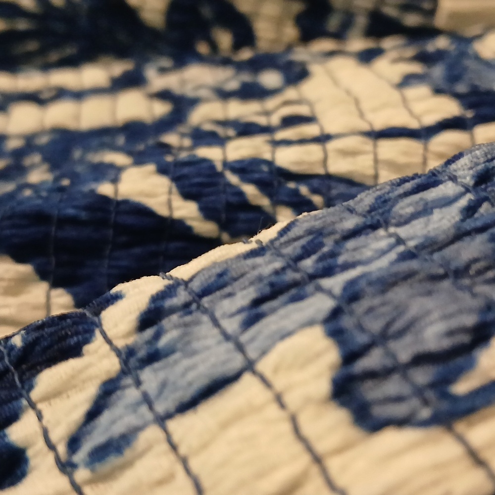 NWOT Blue Floral Dress - Picture 2 of 5